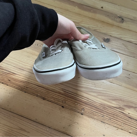 Vans‎ light, gray ankle, height, tie, sneakers women's size 7 - Picture 7 of 9